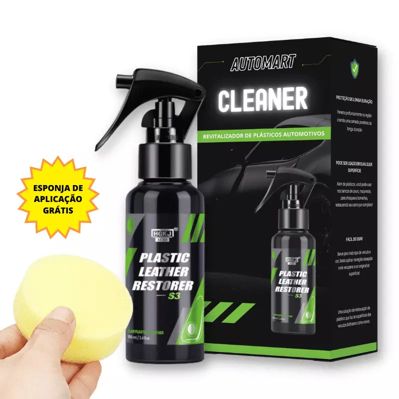 CLEANER® - Revitalizador de Plásticos Automotivos + Brinde Exclusivo