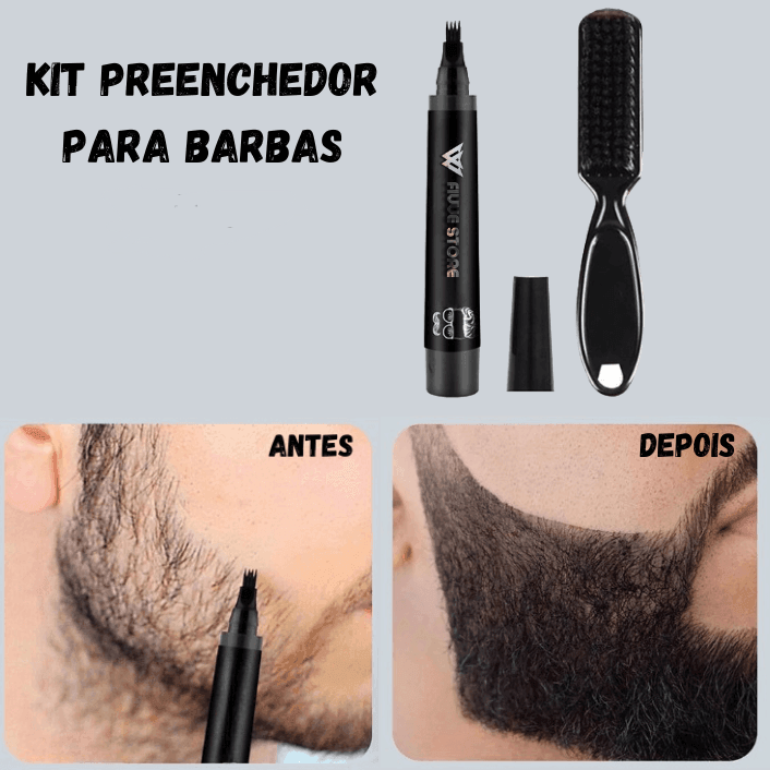 Kit Preenchedor de Barbas