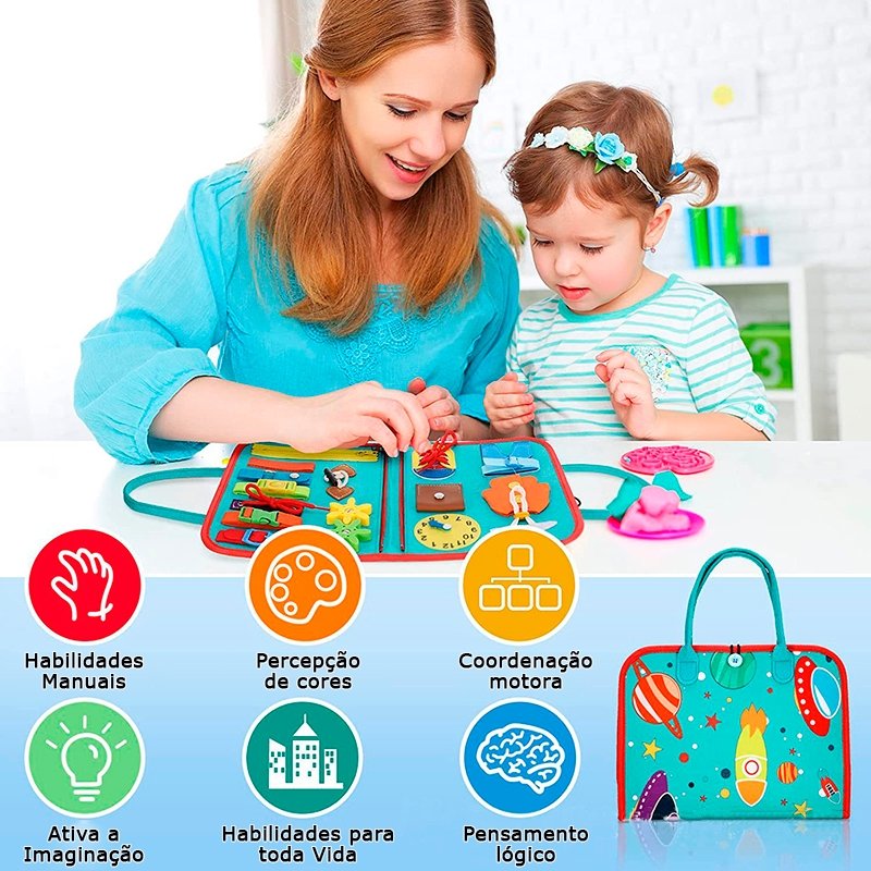 Maleta Educativa Sensorial Montessori